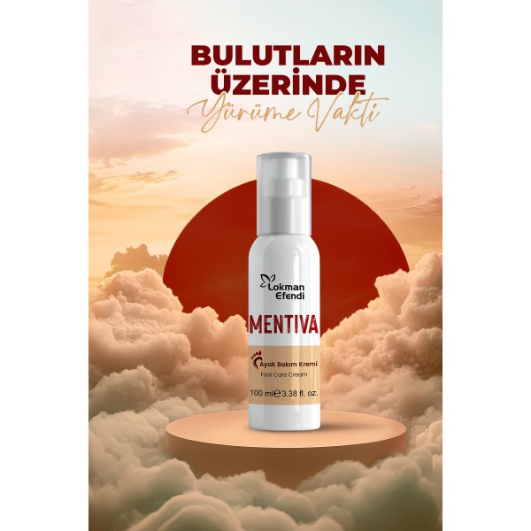 LOKMAN EFENDİ MENTİVA AYAK BAKIM KREMİ 100 ML