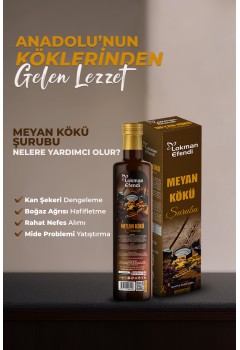 Meyan Kökü Şurubu 250 ml Meyan Kökü Şurubu 250 ml