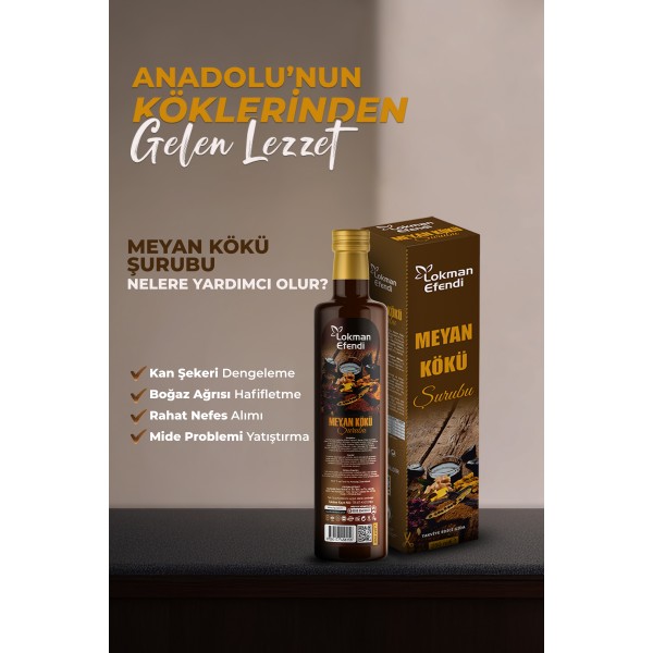 Meyan Kökü Şurubu 250 ml