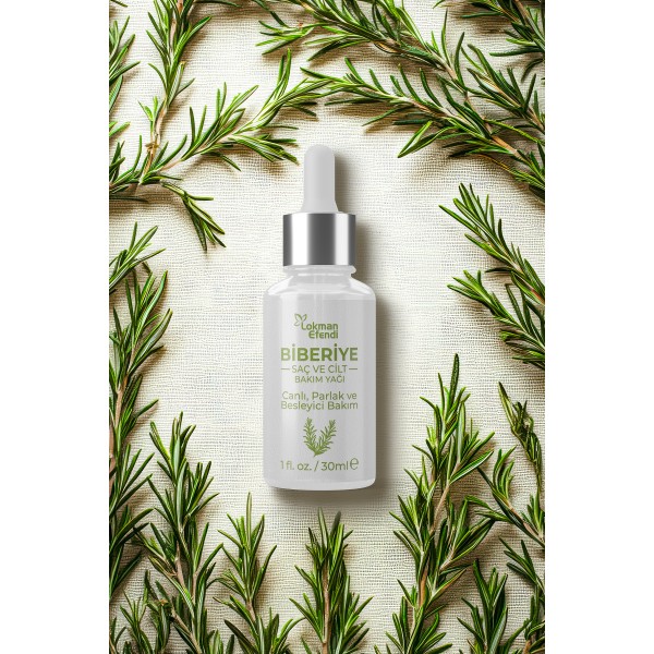 LOKMAN EFENDİ BİBERİYE SAÇ BAKIM YAĞI 30 ML