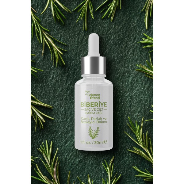 LOKMAN EFENDİ BİBERİYE SAÇ BAKIM YAĞI 30 ML