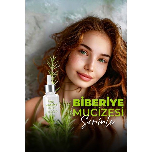 LOKMAN EFENDİ BİBERİYE SAÇ BAKIM YAĞI 30 ML