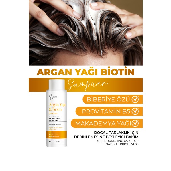 ARGAN BIOTIN ŞAMPUAN 400 ML