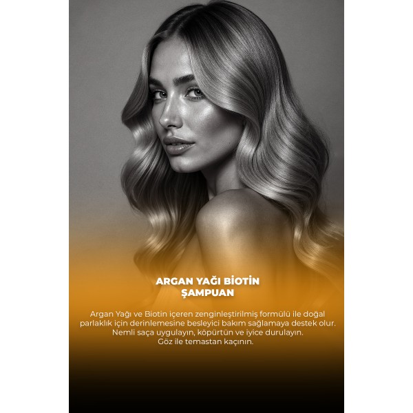 ARGAN BIOTIN ŞAMPUAN 400 ML
