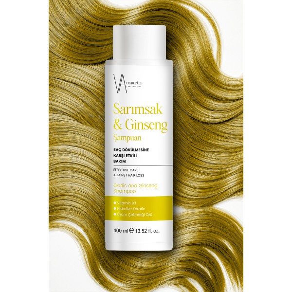 SARIMSAK GİNSENG ŞAMPUAN 400 ML
