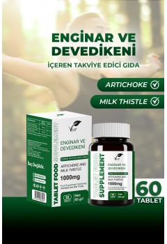 ENGİNAR VE DEVEDİKENİ İÇEREN TAKVİYE EDİCİ GIDA 60 TABLET ENGİNAR VE DEVEDİKENİ İÇEREN TAKVİYE EDİCİ GIDA 60 TABLET