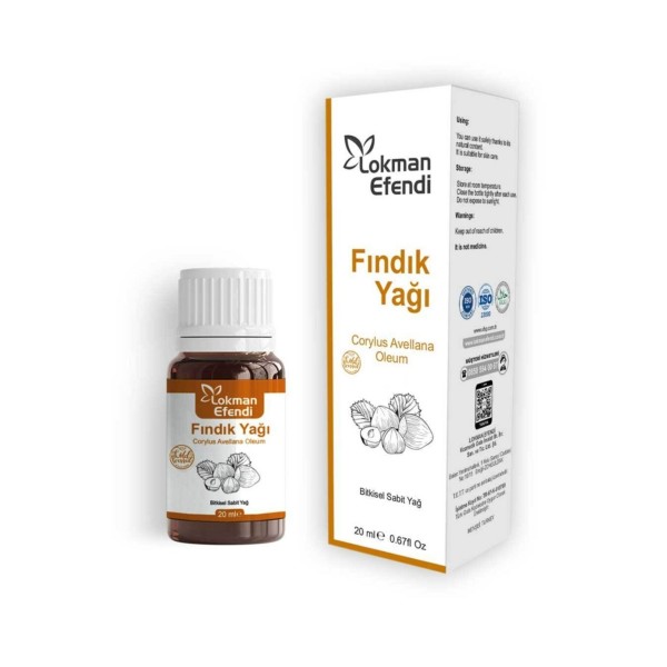 Lokman Efendi Fındık Yağı 20 ml