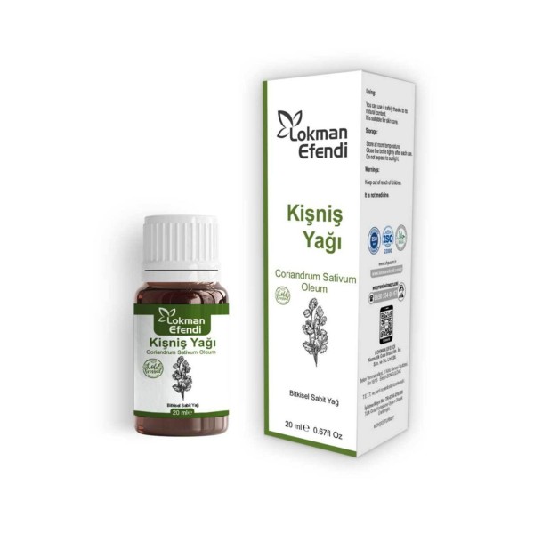 Lokman Efendi Kişniş Yağı 20 ml