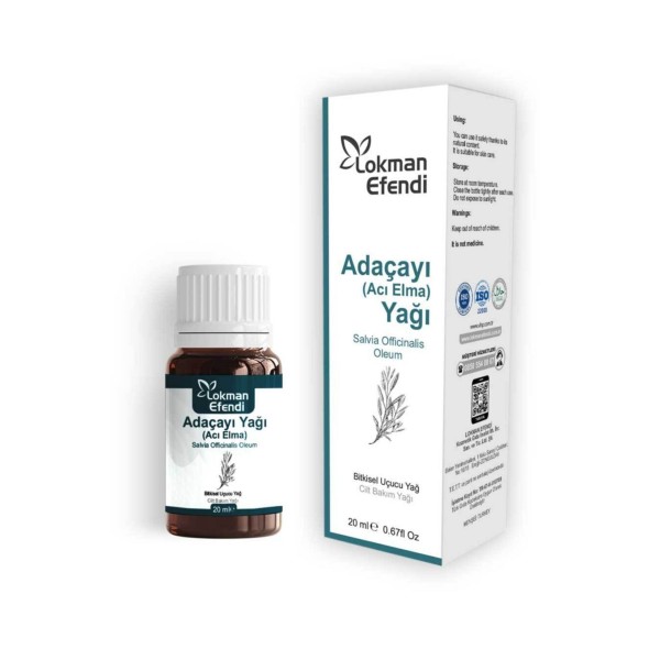 Lokman Efendi Adaçayı Yağı 20 ml