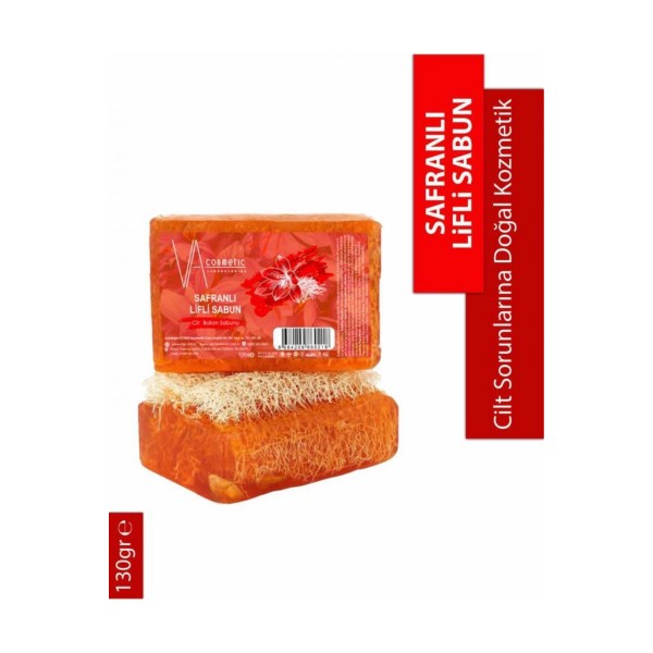 Safranlı Lifli Sabun 130 gr