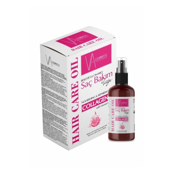 Collagen Saç Bakım Yağı Yıpranmış Saçları Onarır Ve Besler 50ml