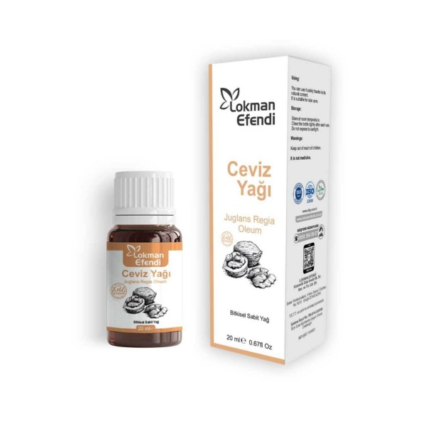 Lokman Efendi Ceviz Yağı 20 ml