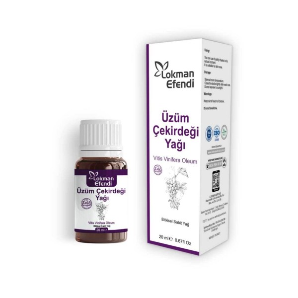 Lokman Efendi Üzüm Çek. Yağı 20 ml