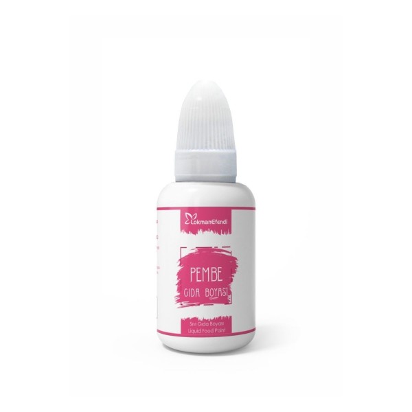 Sıvı Gıda Boyası Pembe 25 ml