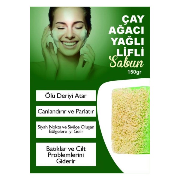 VA COSMETIC ÇAY AĞACI LİFLİ SABUN VA COSMETIC ÇAY AĞACI LİFLİ SABUN