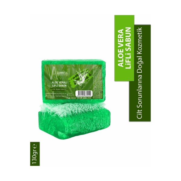 VA COSMETIC ALOE VERALI LİFLİ SABUN
