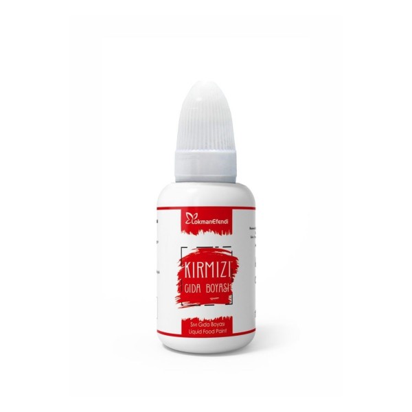 Sıvı Gıda Boyası Kırmızı 25ml