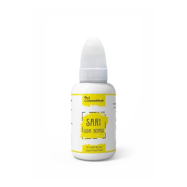 Sıvı Gıda Boyası Sarı 25 ml