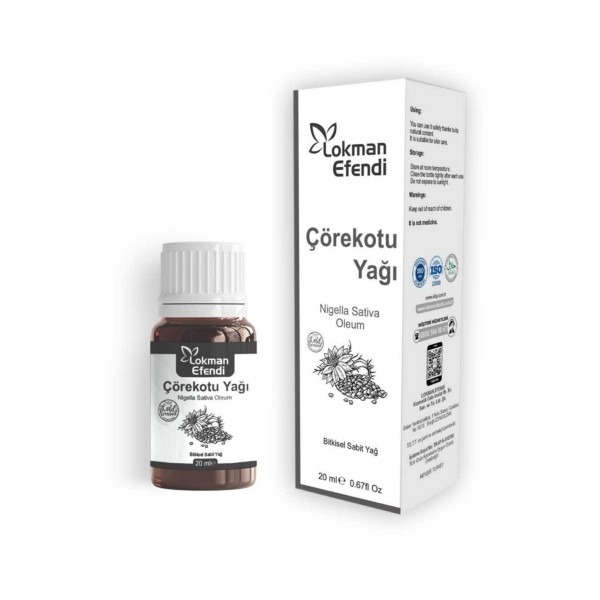 Lokman Efendi Çörekotu Yağı 20 ml