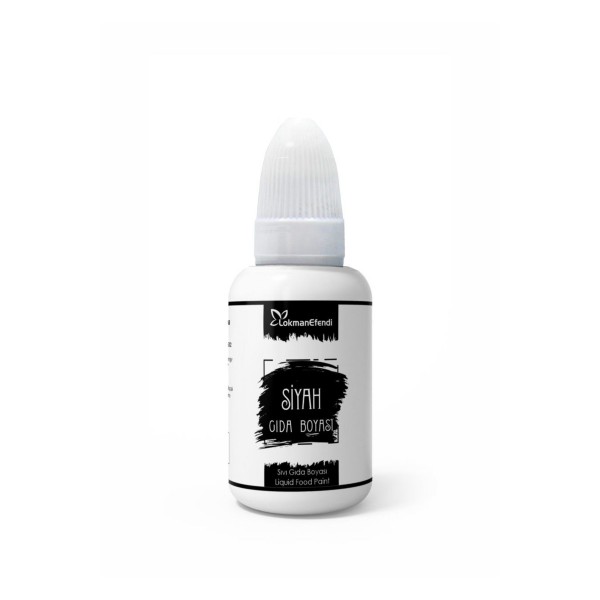 Sıvı Gıda Boyası Siyah 25 ml