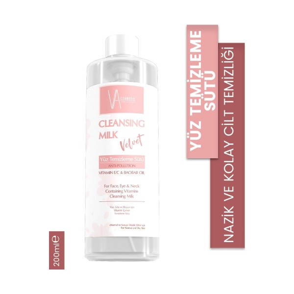 VA COSMETIC YÜZ TEMİZLEME SÜTÜ 200 ML