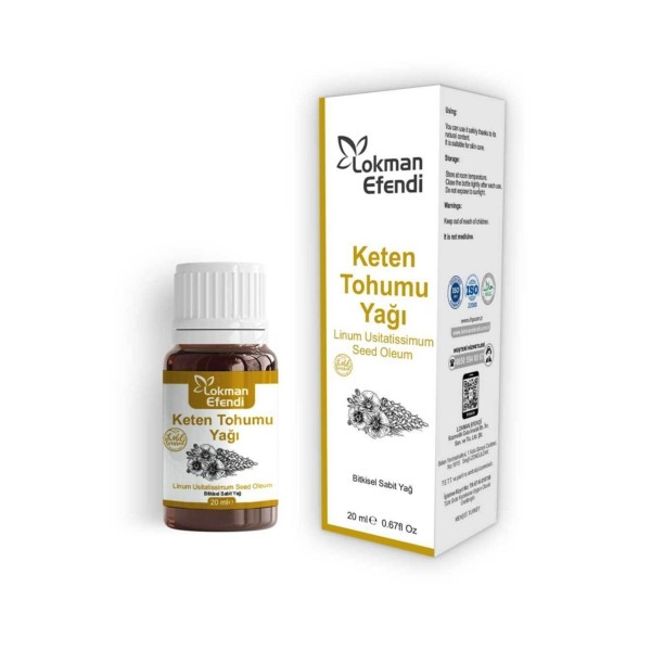 Lokman Efendi Keten Yağı 20 ml