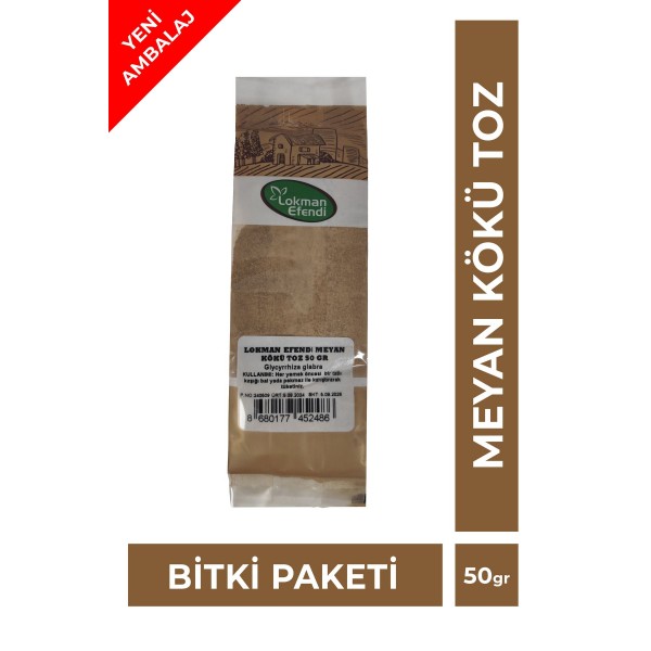 Lokman Efendi Meyan Kökü Toz 50 gr