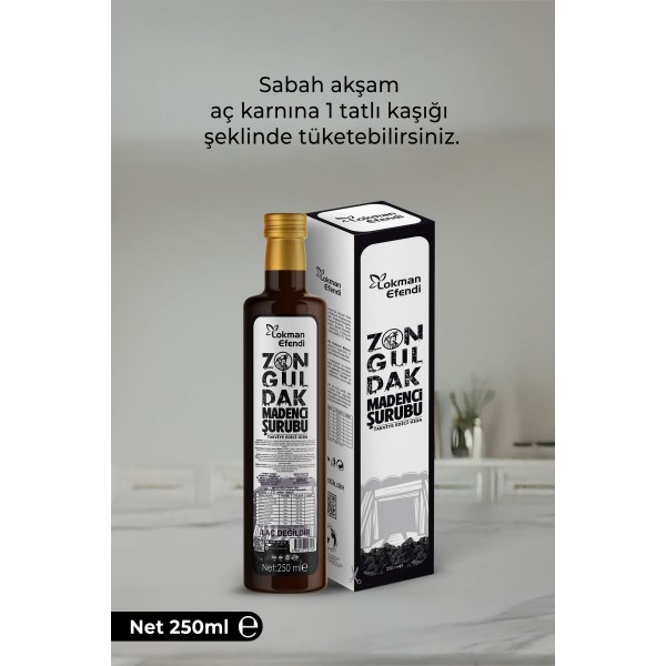 Zonguldak Madenci Şurubu 250 ml Zonguldak Madenci Şurubu 250 ml
