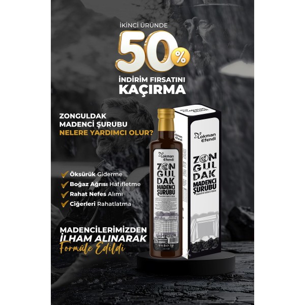 Zonguldak Madenci Şurubu 250 ml