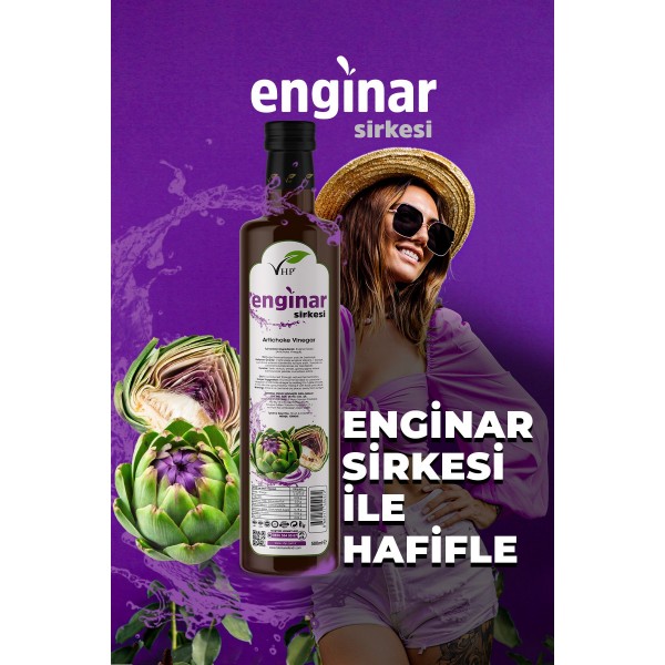 Enginar Sirkesi 500 ml