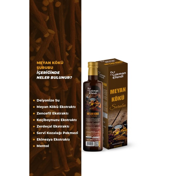 Meyan Kökü Şurubu 250 ml