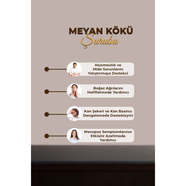 Meyan Kökü Şurubu 250 ml