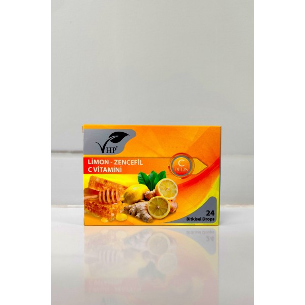 Limon Zencefil Bitkisel Drops 60 gr