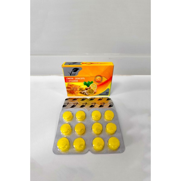 Limon Zencefil Bitkisel Drops 60 gr