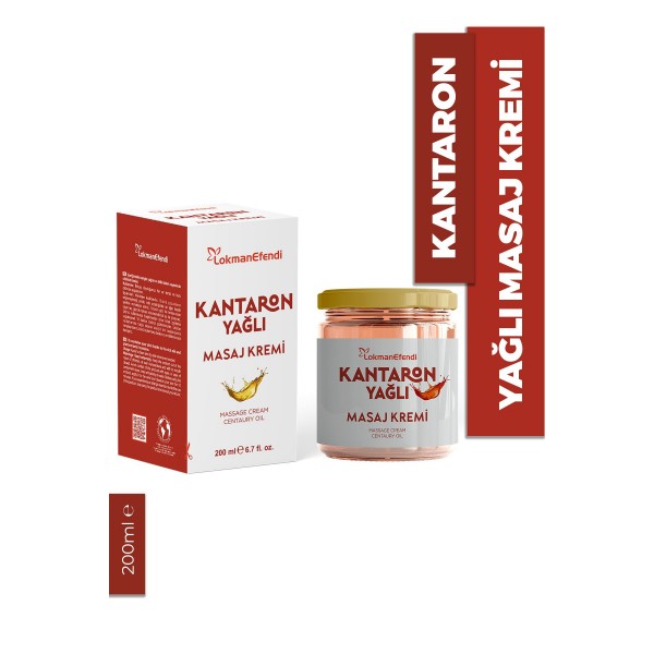 Kantaron Yağlı Masaj Kremi 200 ml