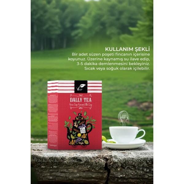 Dally Tea Poşet Çay 40 Lı 60 gr Dally Tea Poşet Çay 40 Lı 60 gr