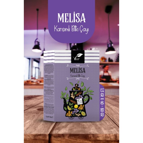 Melisalı Poşet Çay 40 Lı 60 gr Melisalı Poşet Çay 40 Lı 60 gr