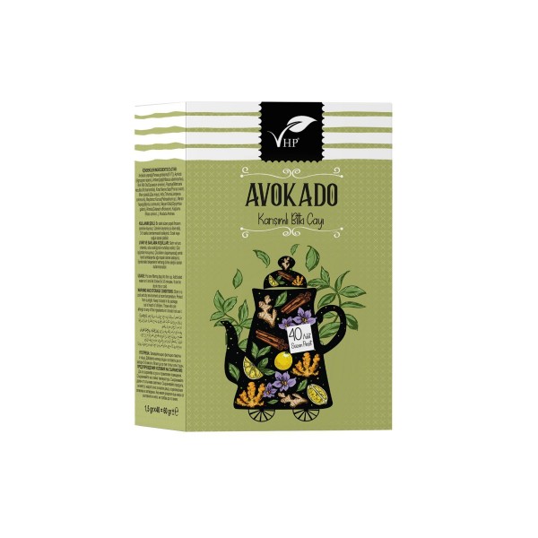 Avokadolu Poşet Çay 40 Lı 60 gr