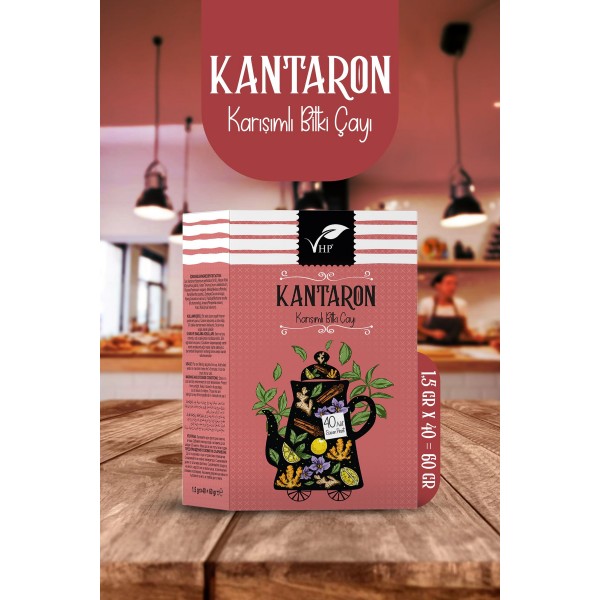 Kantaronlu Poşet Çay 40 Lı 60 gr