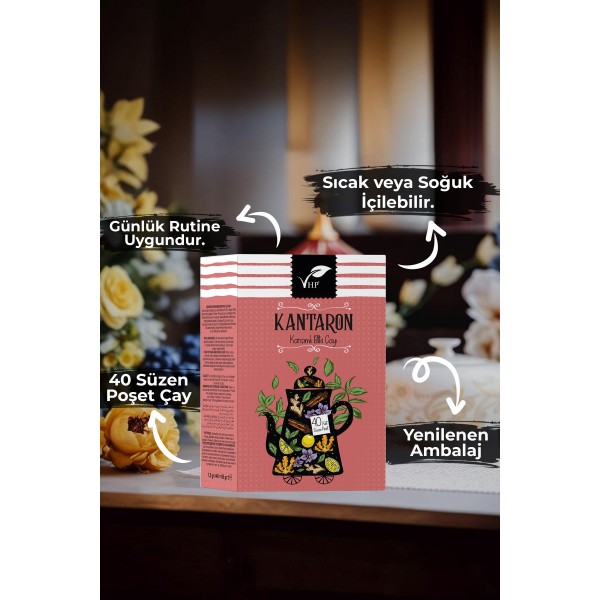 Kantaronlu Poşet Çay 40 Lı 60 gr Kantaronlu Poşet Çay 40 Lı 60 gr