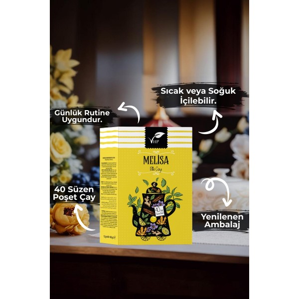 Melisa Bitki Poşet Çay 40 Lı 60 gr Melisa Bitki Poşet Çay 40 Lı 60 gr
