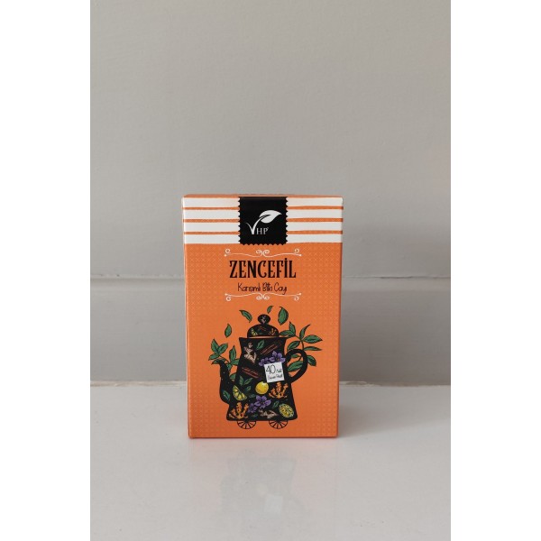 Zencefilli Poşet Çay 40 Lı 60 gr Zencefilli Poşet Çay 40 Lı 60 gr