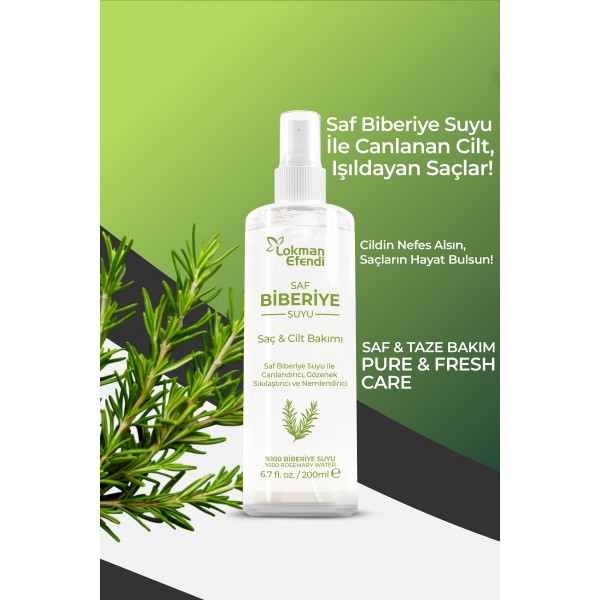 Biberiye Saç Bakım Suyu 200 ml Biberiye Saç Bakım Suyu 200 ml