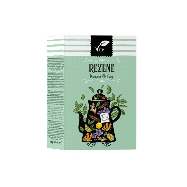 Rezeneli Poşet Çay 40 Lı 60 gr