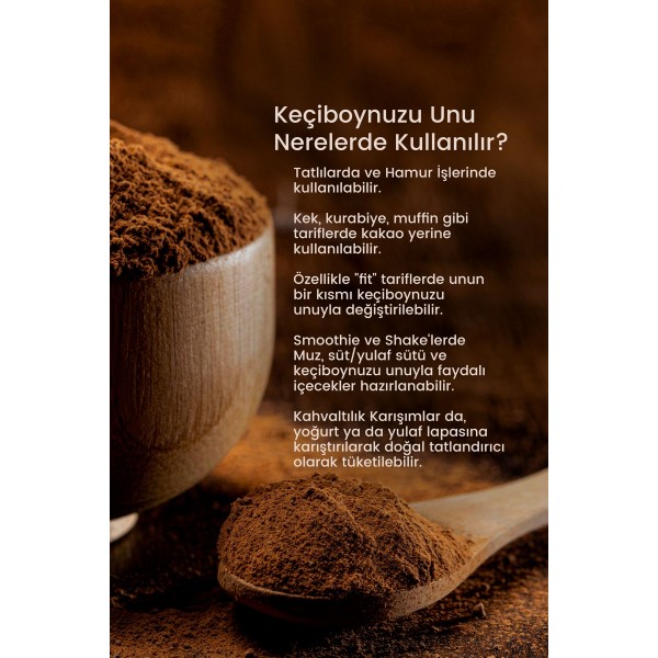 Keçiboynuzu Unu 200 gr Keçiboynuzu Unu 200 gr