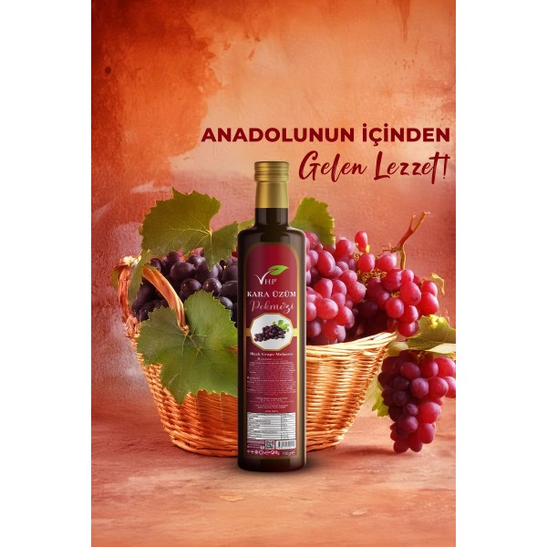 Kara Üzüm Pekmezi 700 gr Kara Üzüm Pekmezi 700 gr