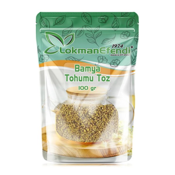 Lokman Efendi Bamya Tohumu Toz 100 gr