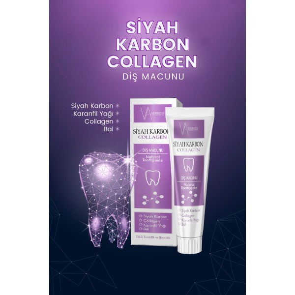 Aktif Karbon Beyazlatıcı Diş Macunu 100ml