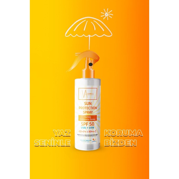 VA COSMETIC GÜNEŞ KORUYUCU SPREY 200 ML