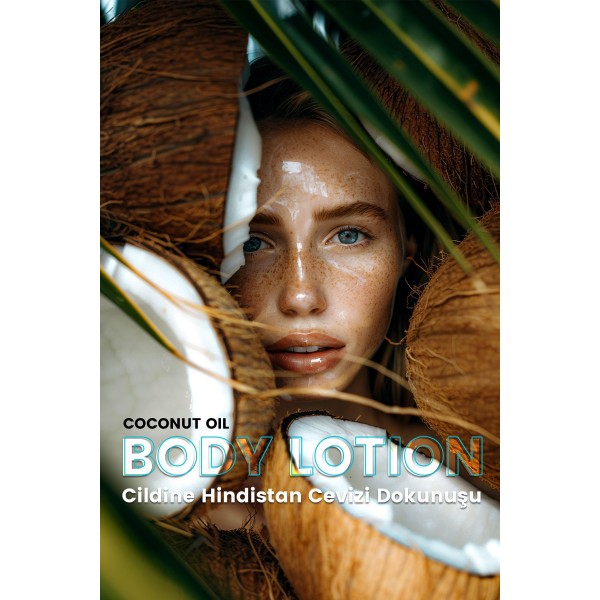 Coconut Oil Body Lotion / Hindistan Cevizi Yağı Vücut Losyonu 200 ml